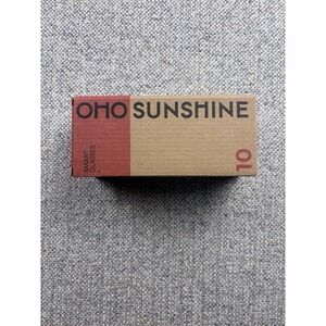 Oho Sunshine Smart Glasses 5.2 Wireless Elite Model w Case & Cloth Black